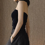 American water shield slim fit and slimming strapless top