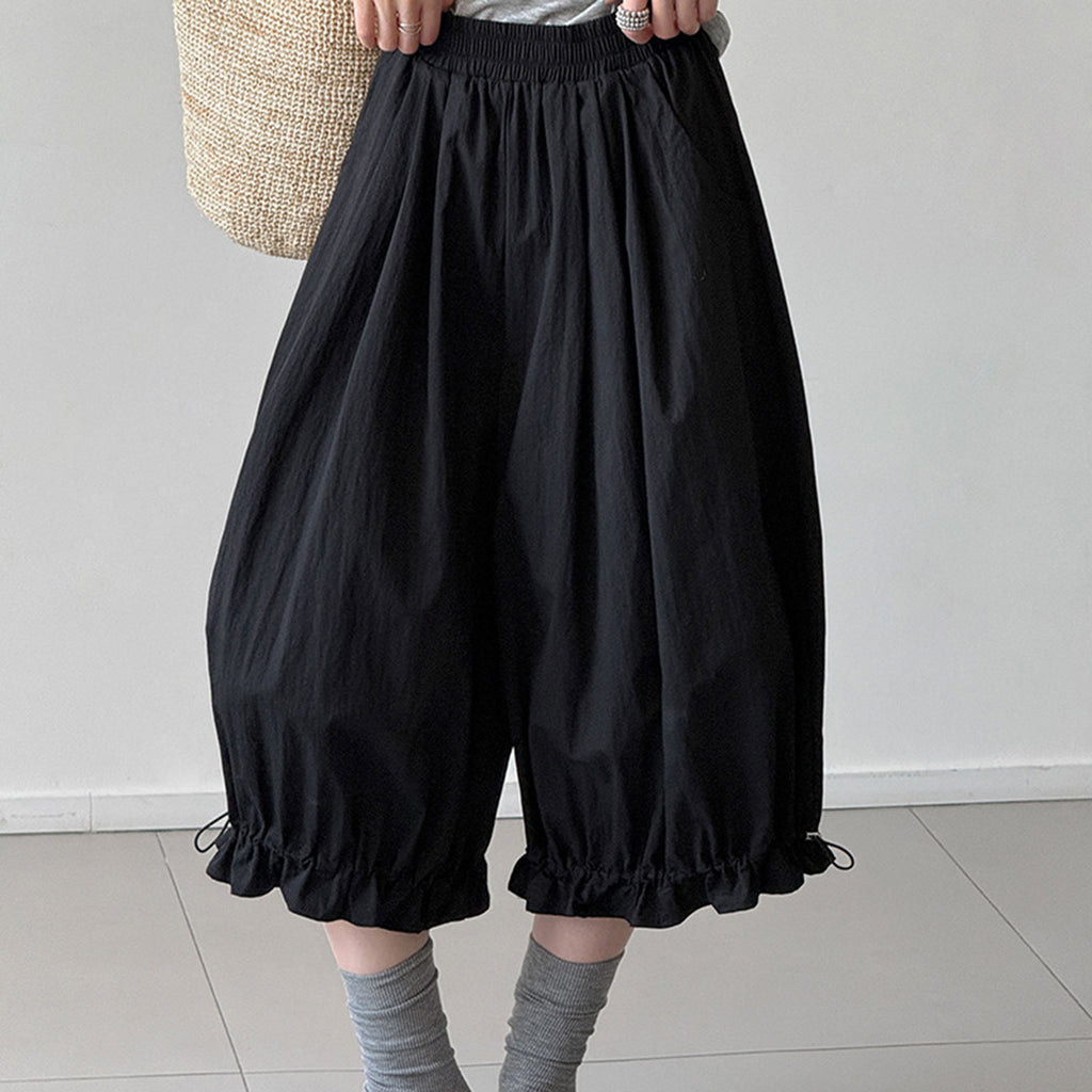 Women’s High-Waisted Bloomers Wide-Leg Pants