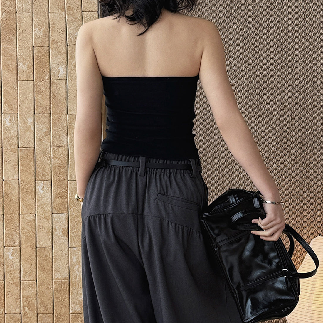 American water shield slim fit and slimming strapless top