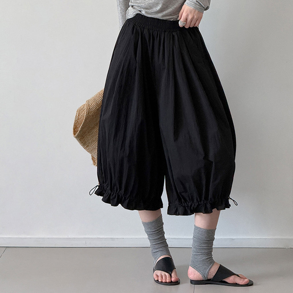 Women’s High-Waisted Bloomers Wide-Leg Pants