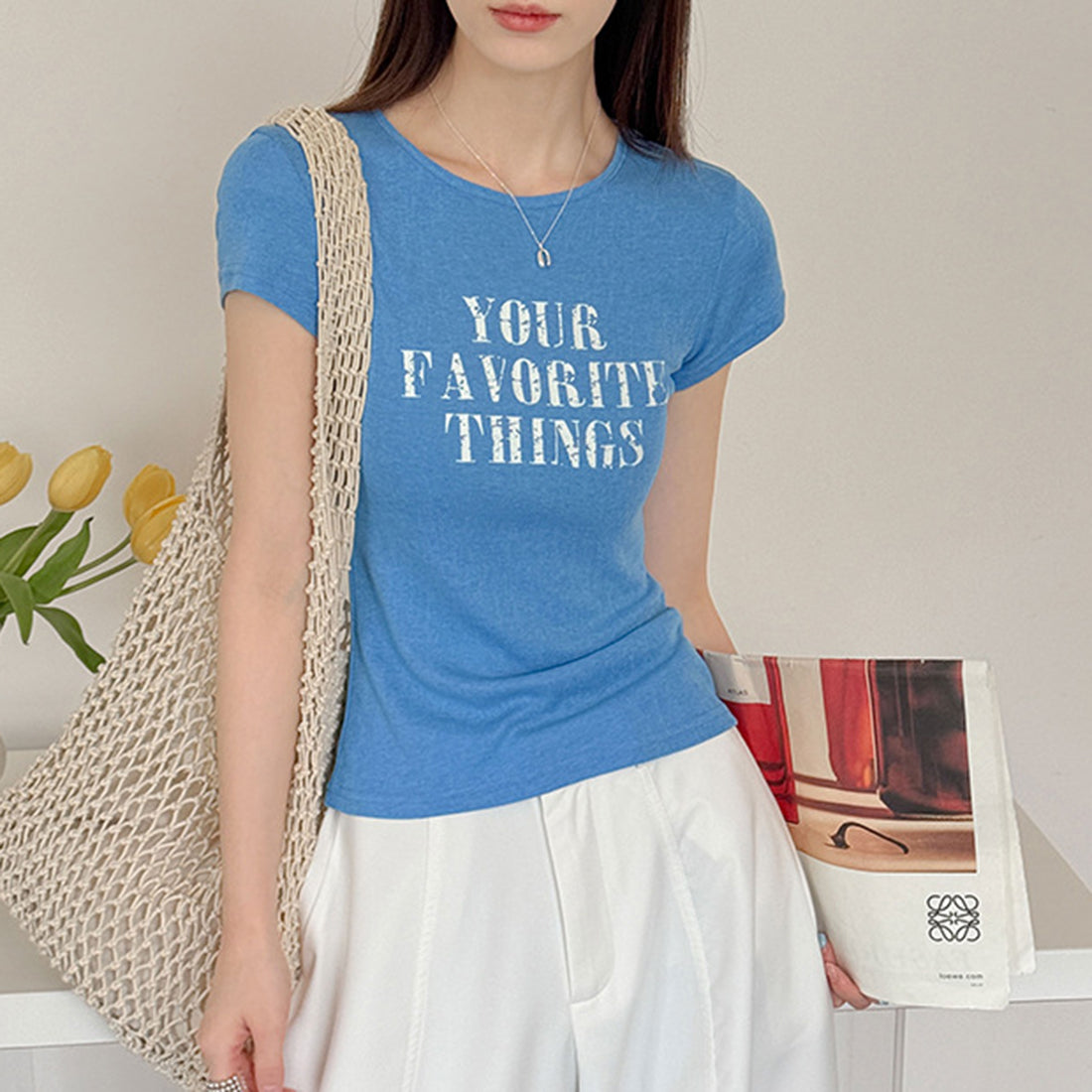 Women’s "Your Favorite Things" Fitted Short-Sleeve T-Shirt