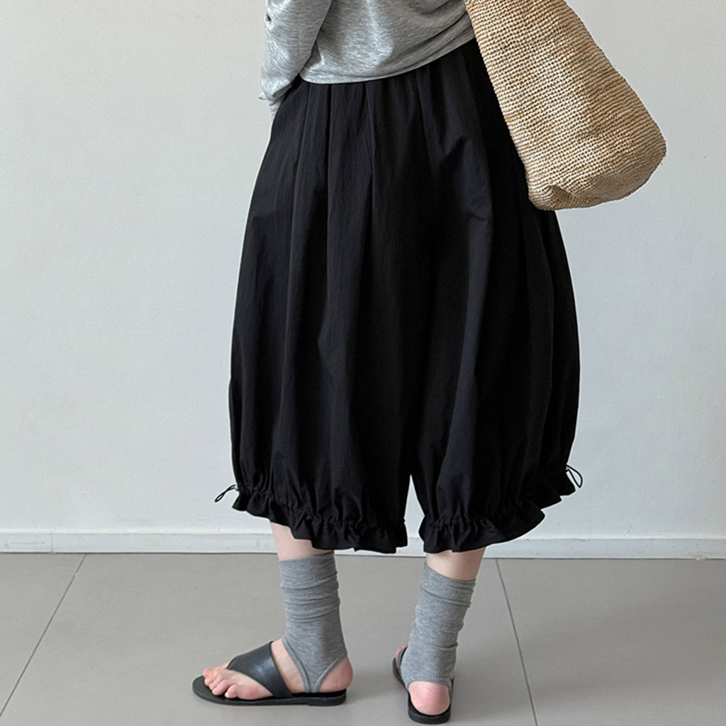 Women’s High-Waisted Bloomers Wide-Leg Pants