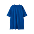 Loose fit round neck short sleeve oversized t shirt