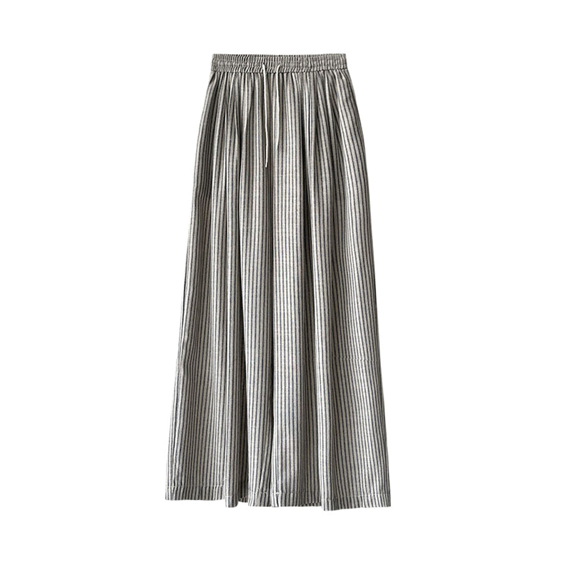 Women’s Striped High-Waisted Wide-Leg Pants