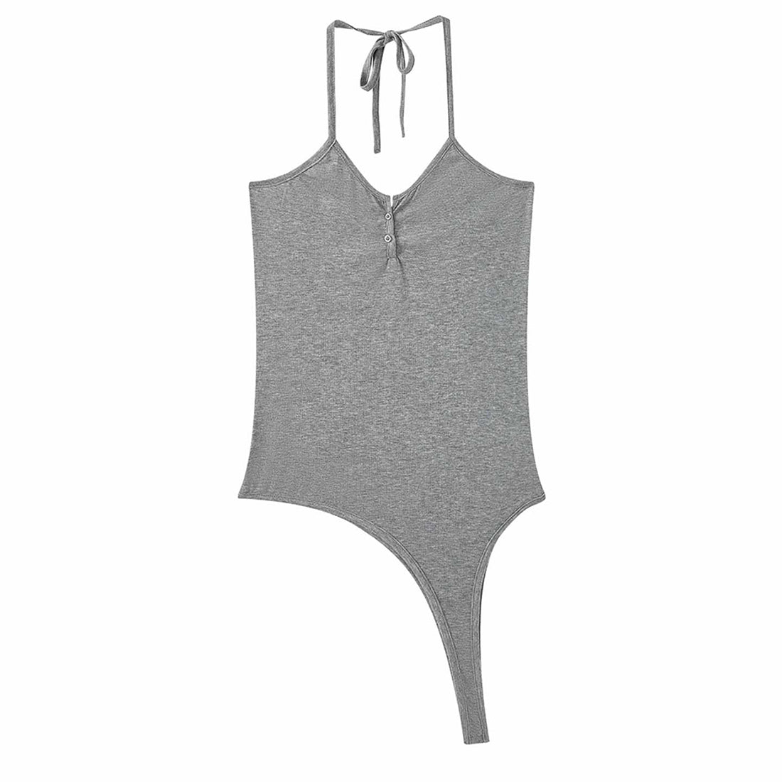 Thin strap hanging neck Tencel suspender top