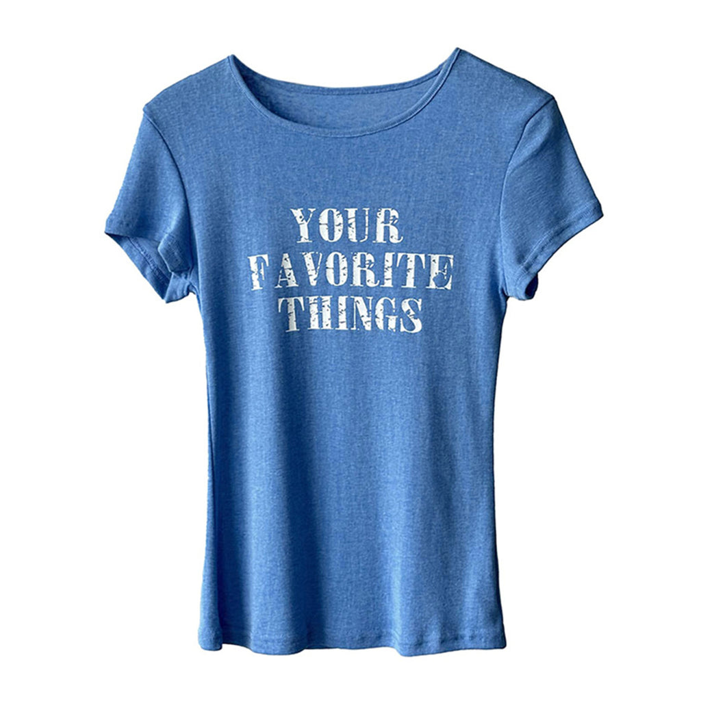 Women’s "Your Favorite Things" Fitted Short-Sleeve T-Shirt