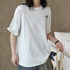 Women’s Oversized California Letter Print Cotton T-Shirt