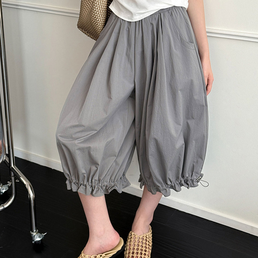 Women’s High-Waisted Bloomers Wide-Leg Pants