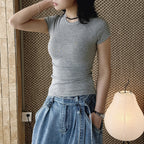 Women’s Slim Fit Soft Stretch Short Sleeve T-Shirt