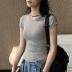 Women’s Slim Fit Soft Stretch Short Sleeve T-Shirt
