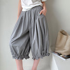 Women’s High-Waisted Bloomers Wide-Leg Pants