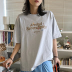 Women’s Oversized Arrebol Serendipity Graphic Cotton T-Shirt