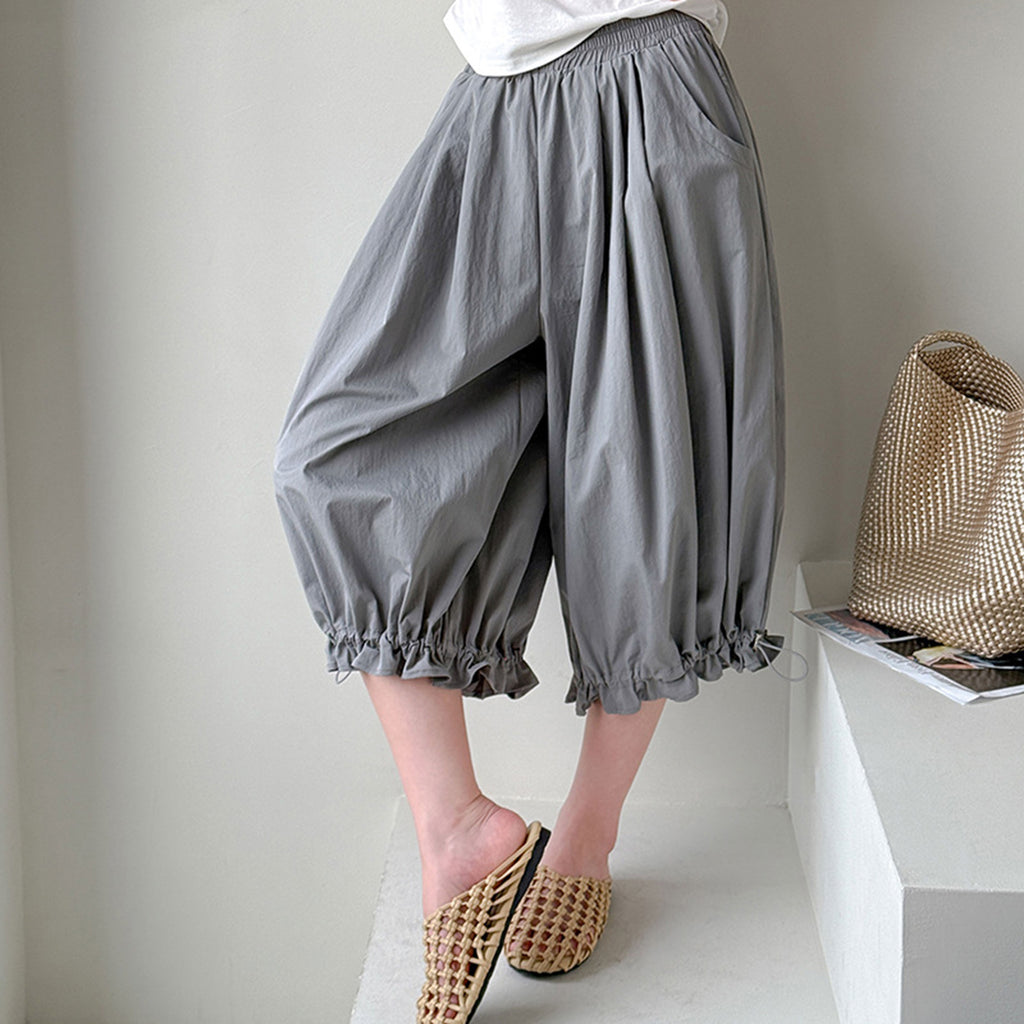 Women’s High-Waisted Bloomers Wide-Leg Pants