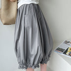 Women’s High-Waisted Bloomers Wide-Leg Pants