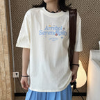 Women’s Oversized Arrebol Serendipity Graphic Cotton T-Shirt