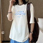 Women’s Oversized Arrebol Serendipity Graphic Cotton T-Shirt