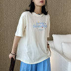 Women’s Oversized Arrebol Serendipity Graphic Cotton T-Shirt