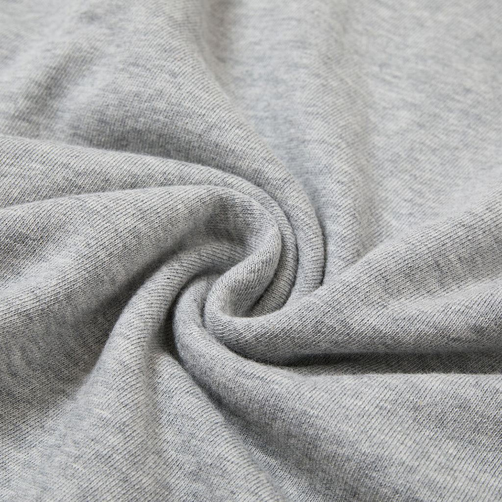 Loose fit round neck long sleeve sweatshirt top