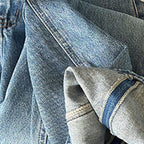 Wide leg jeans women high waist loose denim pants vintage wash trousers