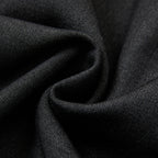 High waist pleated loose fit tapered cuff pants