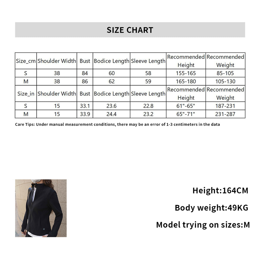 Simple Sporty Stand-up Collar Patchwork Jacket Slim Fit Short Outerwear