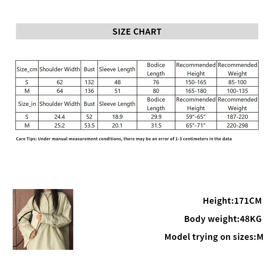 Simple cotton padded dark grid shirt loose and comfortable cotton jacket