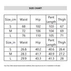 Retro contrasting leopard print loose jeans