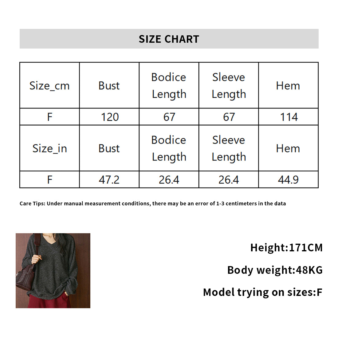 Retro V-neck plush knitted long sleeved loose sweater top