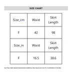 Retro contrasting plaid irregular skirt half length skirt
