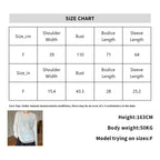 Round neck lace knitted hollow out long sleeved top